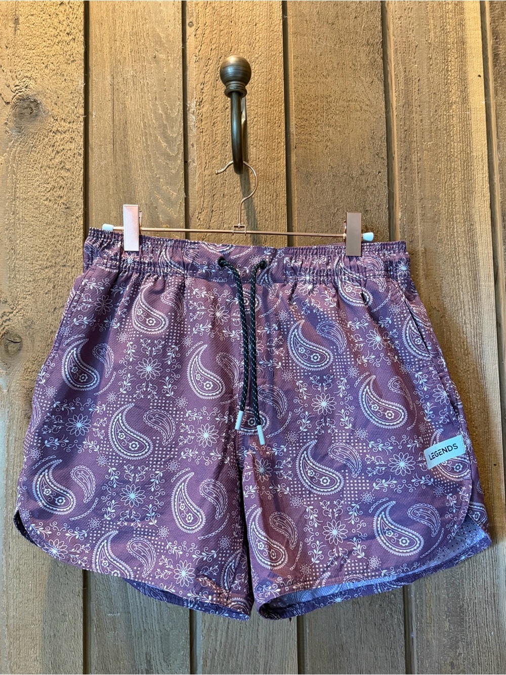 Legends Men's Paisley Athletic Shorts